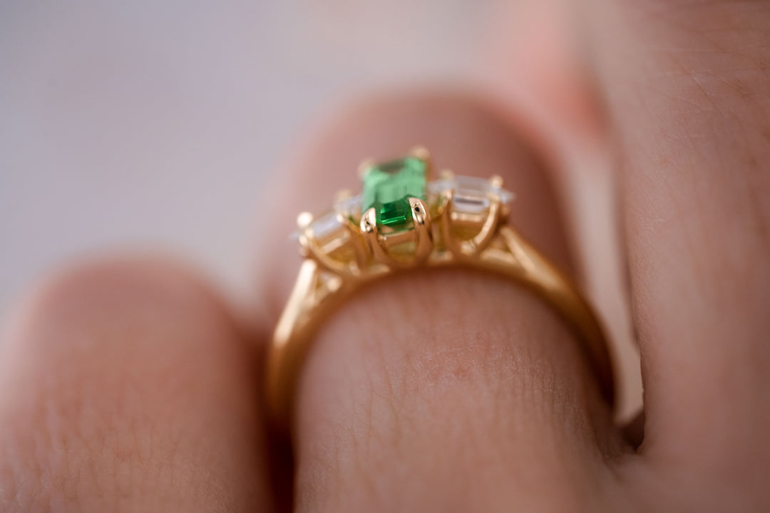 The Envy Tsavorite Garnet Ring