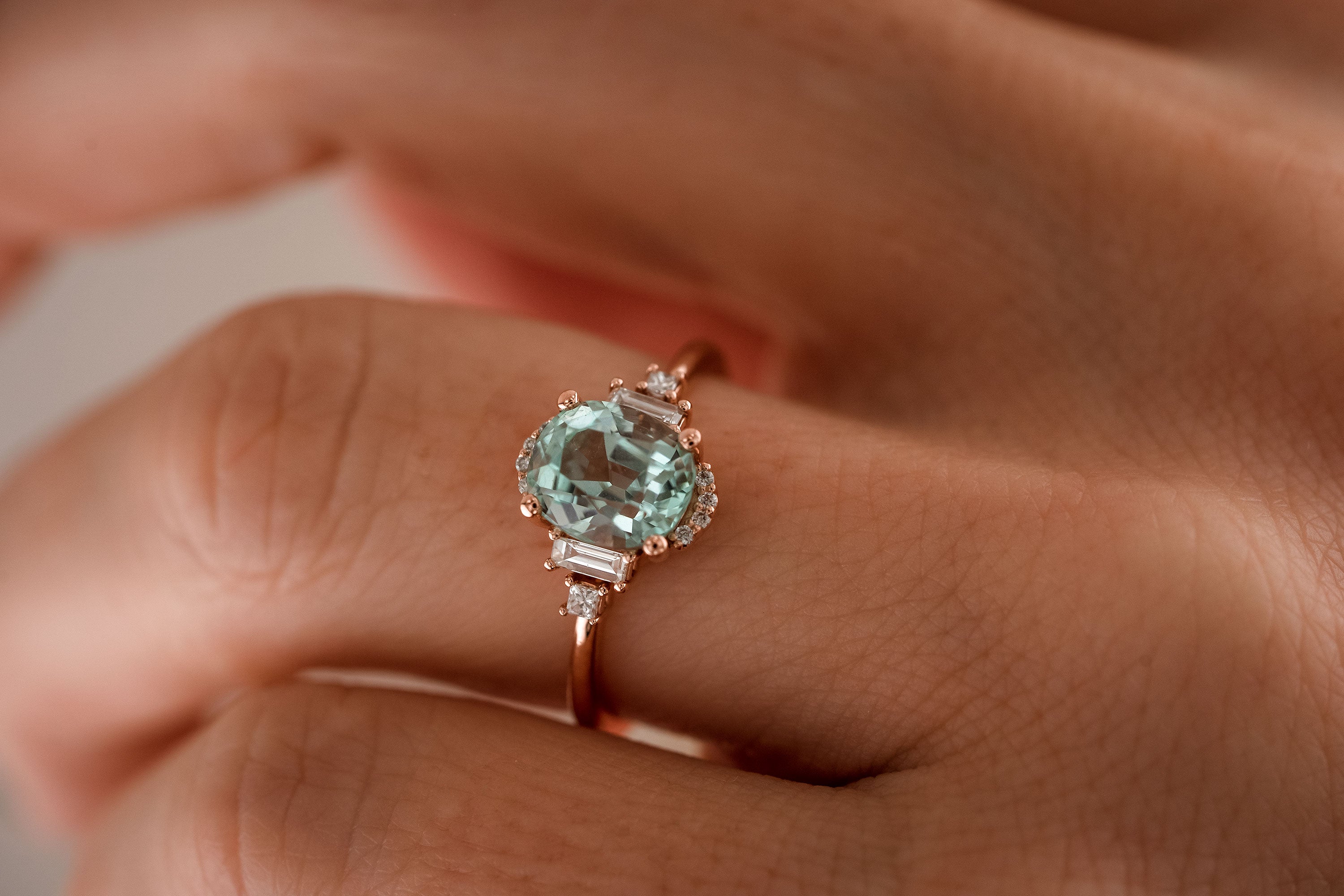 Seafoam deals tourmaline ring