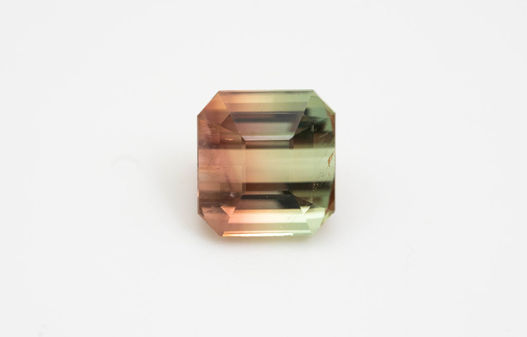 6.75 CT STep Cut Watermelon Tourmaline - Lavender Creek Gems 