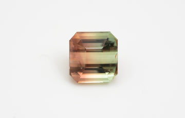 6.75 CT STep Cut Watermelon Tourmaline - Lavender Creek Gems 